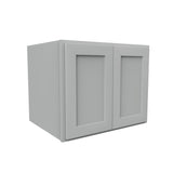 Luxor Misty Grey - Double Door Wall Cabinet | 30"W x 24"H x 12"D