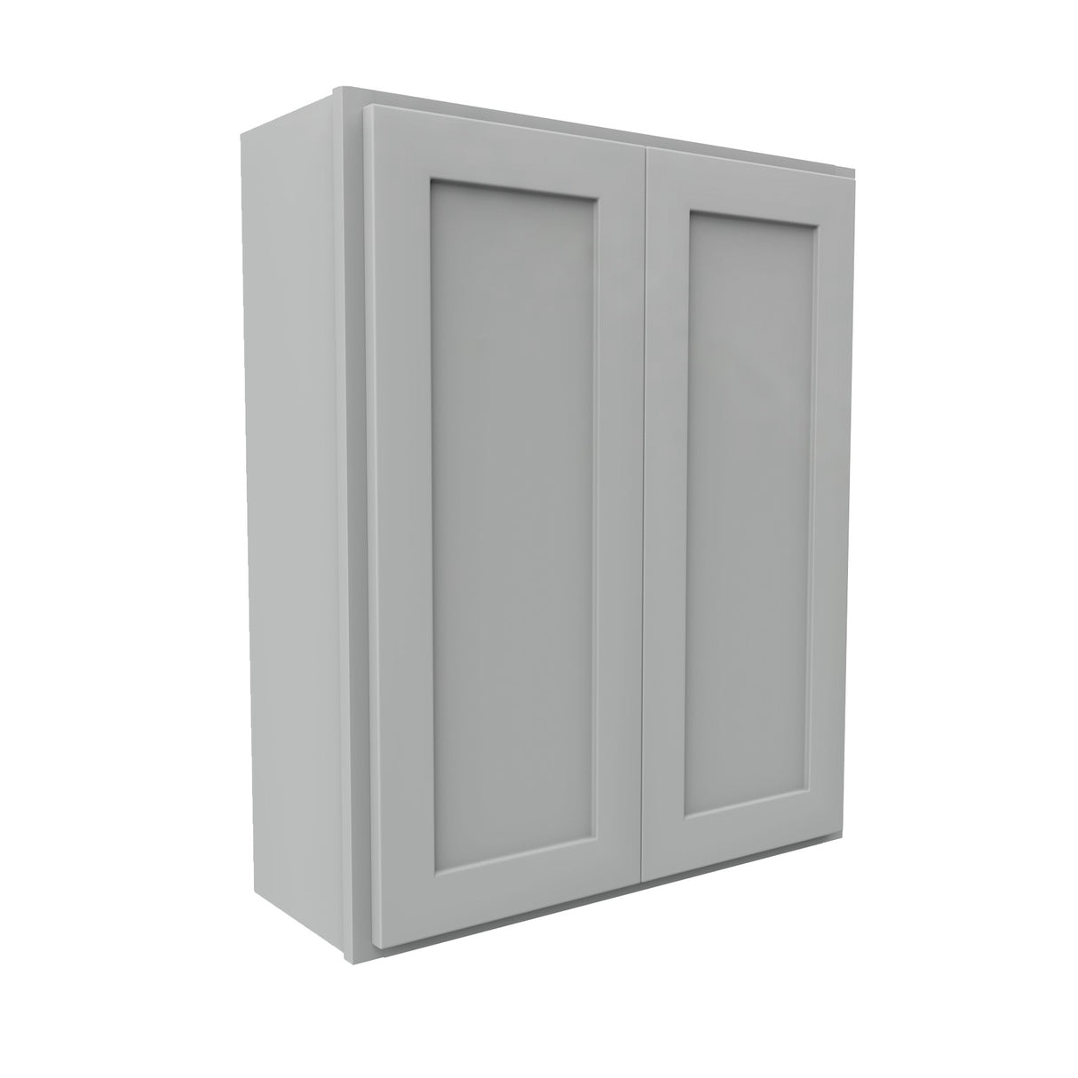 Luxor Misty Grey - Double Door Wall Cabinet | 30"W x 36"H x 12"D