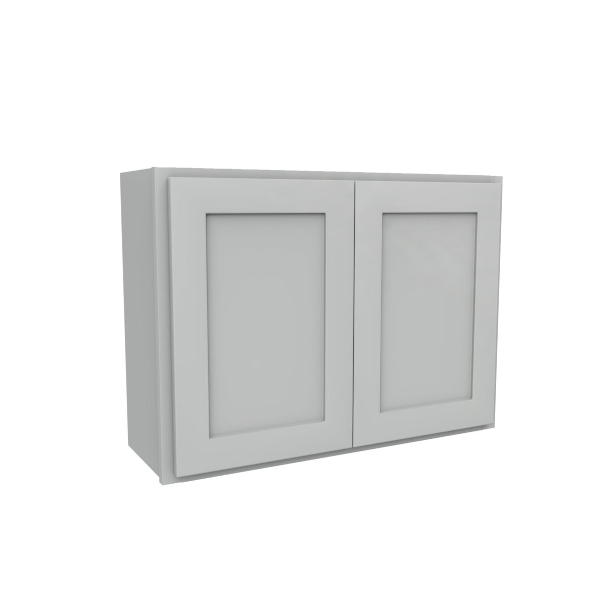 Luxor Misty Grey - Double Door Wall Cabinet | 33"W x 24"H x 12"D