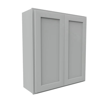 Luxor Misty Grey - Double Door Wall Cabinet | 33
