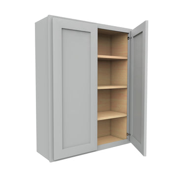 Luxor Misty Grey - Double Door Wall Cabinet | 33