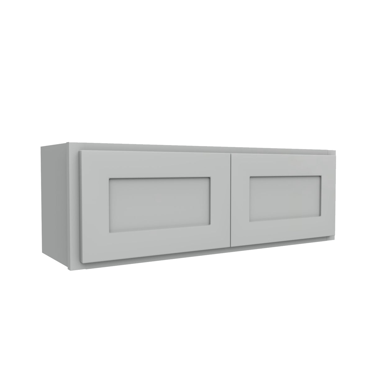 Luxor Misty Grey - Double Door Wall Cabinet | 36"W x 12"H x 12"D