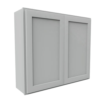 Luxor Misty Grey - Double Door Wall Cabinet | 42