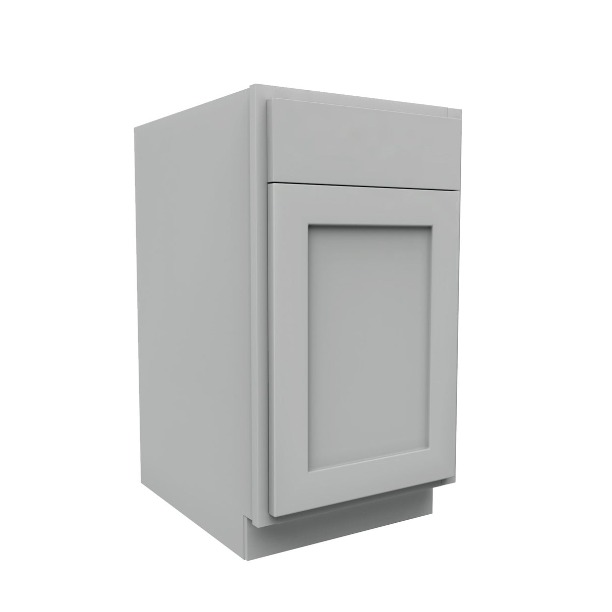 Luxor Misty Grey - 18"W x 32.5"H x 24"D | Base Cabinet, Handicap