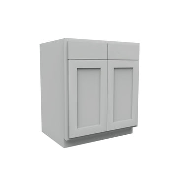 Luxor Misty Grey - Double Door Base Cabinet | 30