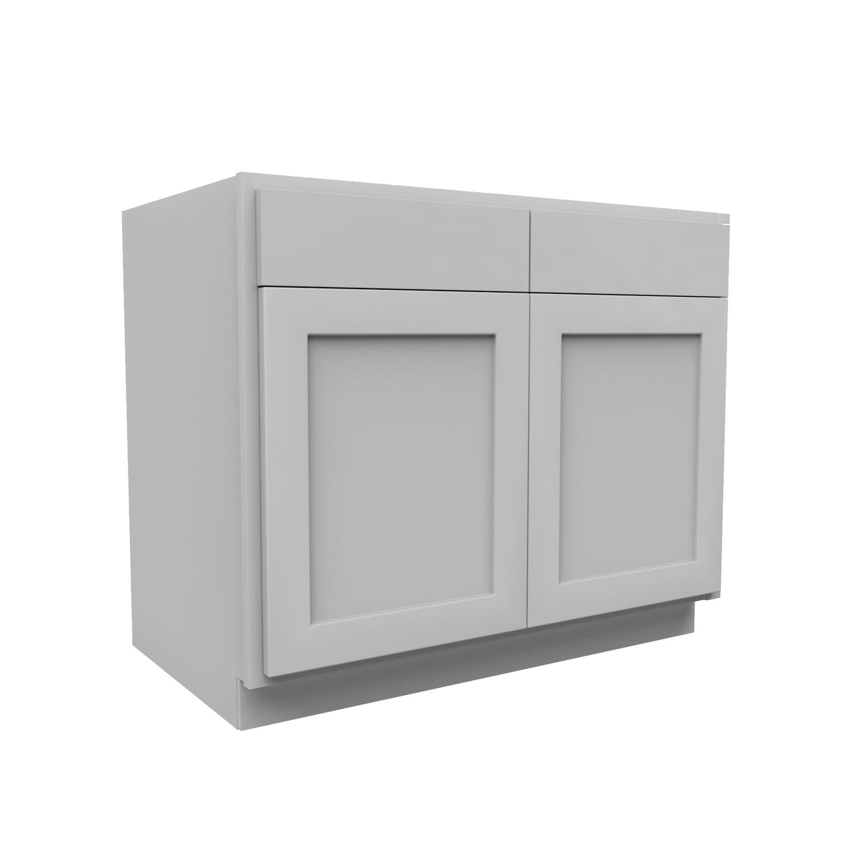 Luxor Misty Grey - 39"W x 32.5"H x 24"D | Base Cabinet, Handicap