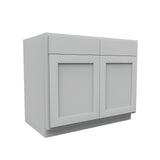 Luxor Misty Grey - 39"W x 32.5"H x 24"D | Base Cabinet, Handicap