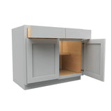 Luxor Misty Grey - 39"W x 32.5"H x 24"D | Base Cabinet, Handicap