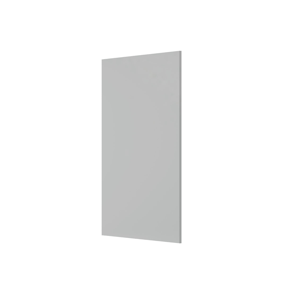 Luxor Misty Grey - Base End Panel | 0.75"W x 34.5"H x 24"D