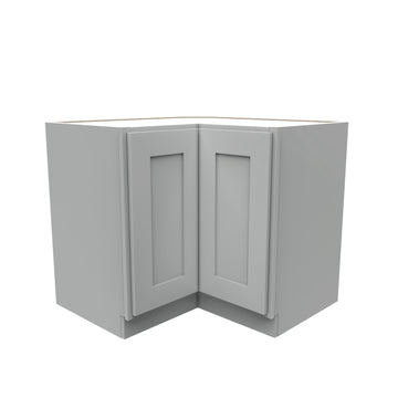 Luxor Misty Grey - Lazy Suzan Corner Base Cabinet | 36