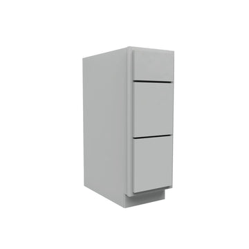 Luxor Misty Grey - 3 Drawer Base Cabinet | 12