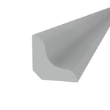 Luxor Misty Grey - Corner Molding | 96"W x 0.75"H x 0.75"D