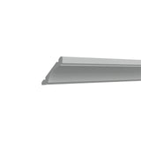 Luxor Misty Grey - Royal Crown Molding RCRMC | 96"W x 3.125"H x 3.125"D