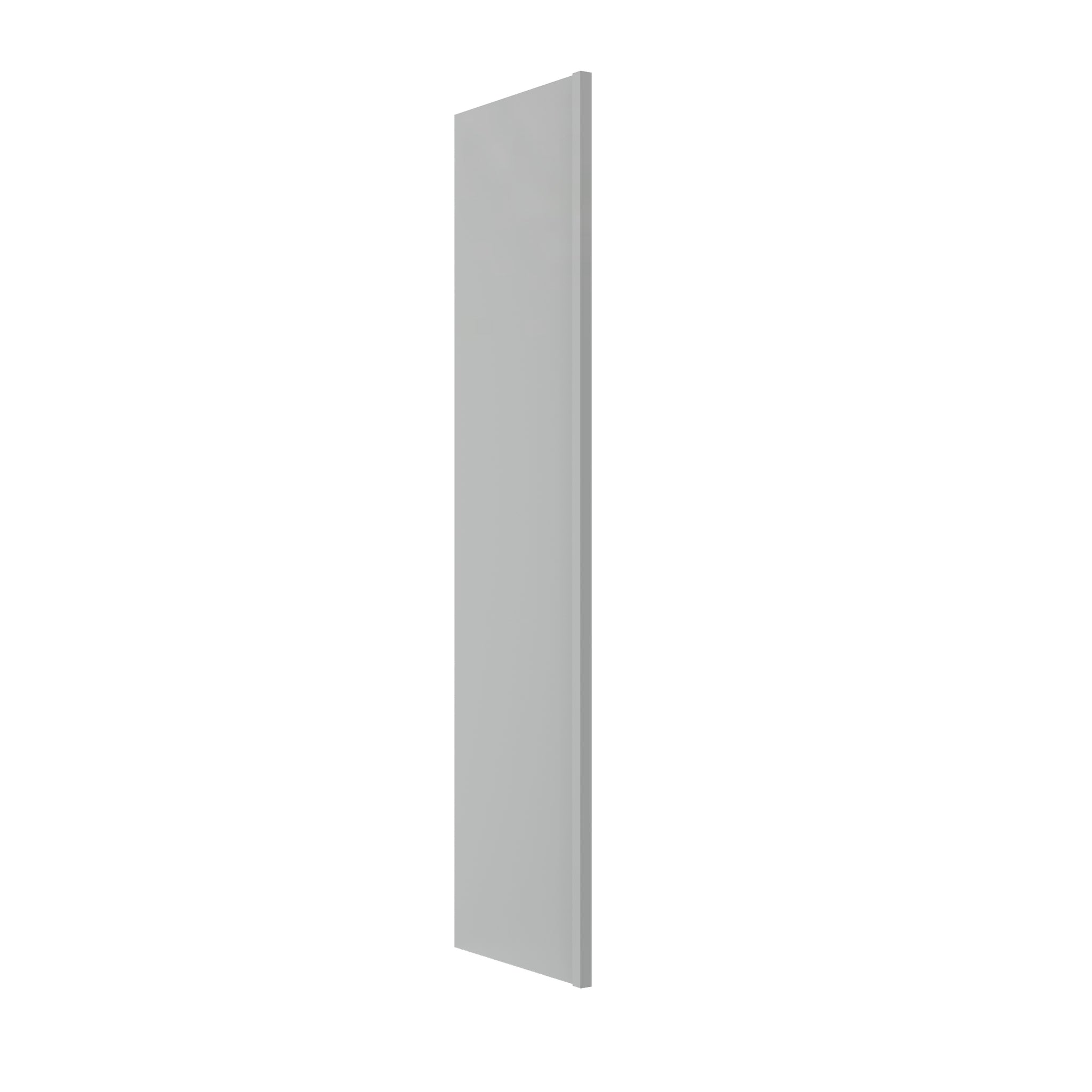 Luxor Misty Grey - 1 1/2"W x 96"H x 24"D | Refrigerator End Panel