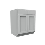 Luxor Misty Grey - Sink Base Cabinet | 30"W x 34.5"H x 24"D