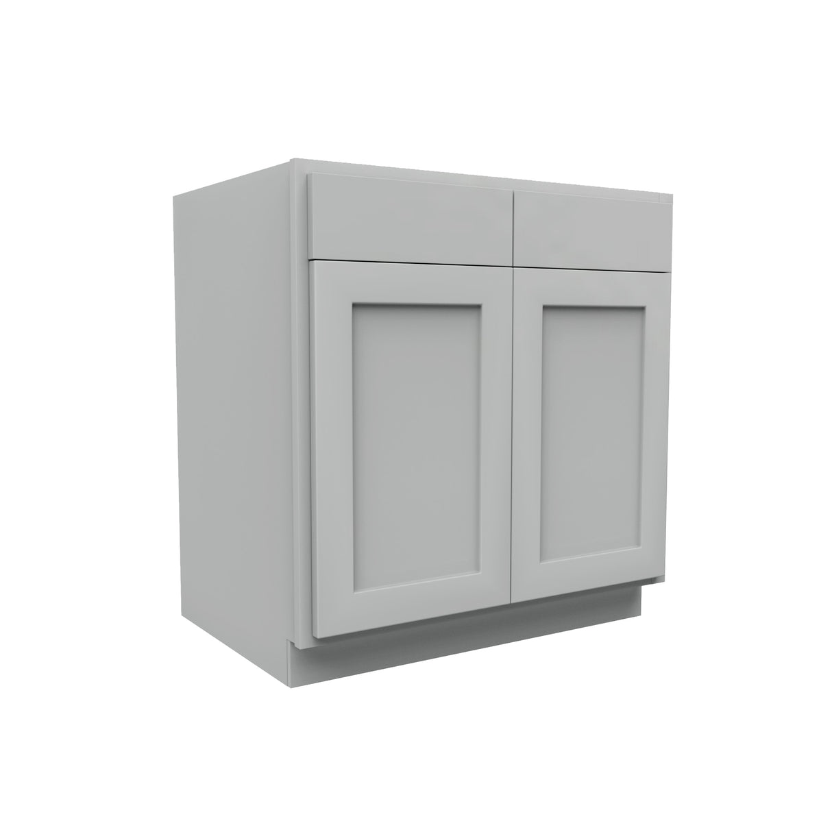 Luxor Misty Grey - Sink Base Cabinet | 33"W x 34.5"H x 24"D