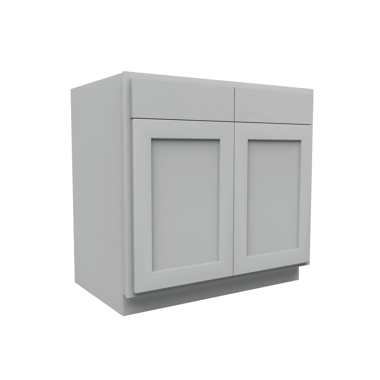 Luxor Misty Grey - Sink Base Cabinet | 36"W x 34.5"H x 24"D