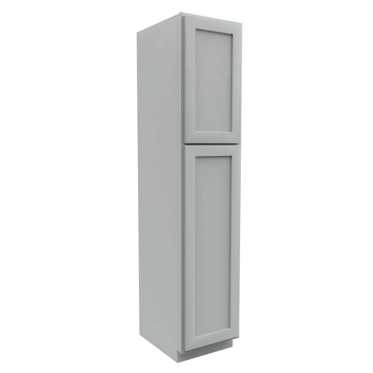 Luxor Misty Grey - Utility Cabinet | 18"W x 84"H x 24"D