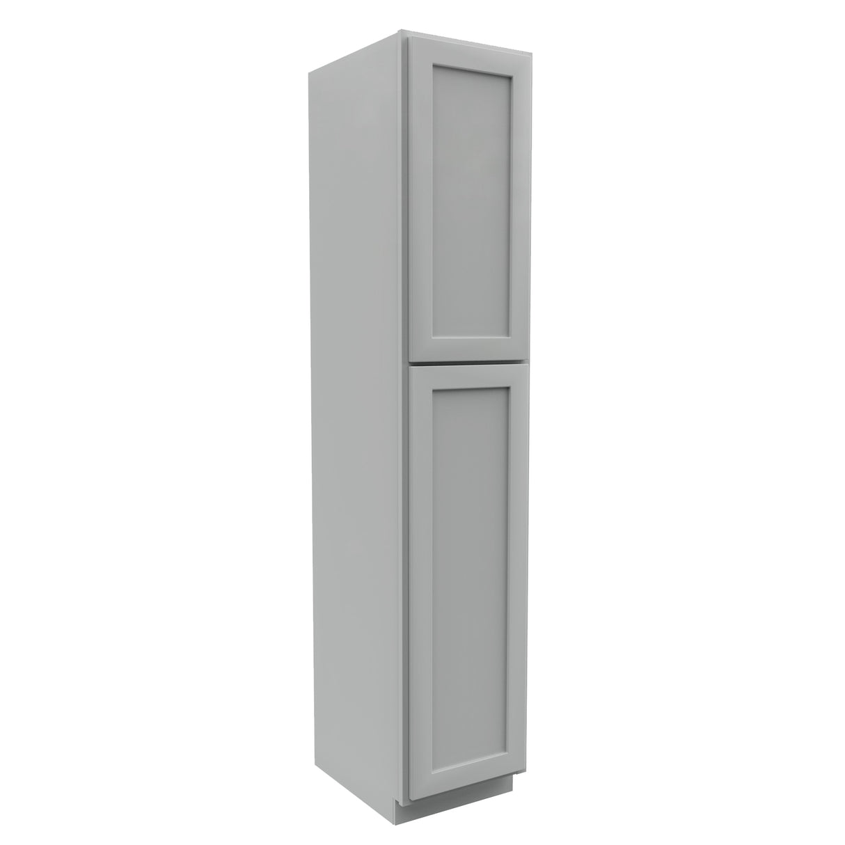 Luxor Misty Grey - Utility Cabinet | 18"W x 90"H x 24"D