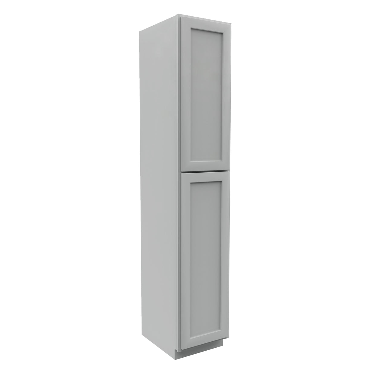 Luxor Misty Grey - Utility Cabinet | 18"W x 96"H x 24"D