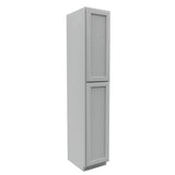 Luxor Misty Grey - Utility Cabinet | 18"W x 96"H x 24"D