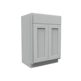 Luxor Misty Grey - 24"W x 34.5"H x 18"D | Vanity Base Cabinet