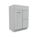 Luxor Misty Grey - Vanity Sink Base Cabinet | 24"W x 34.5"H x 21"D