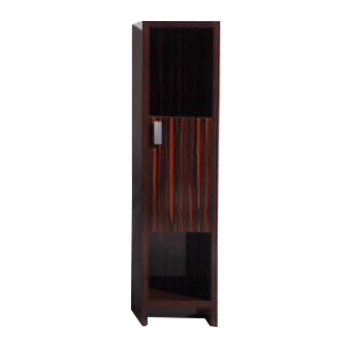 Liyan Elegant Modern Freestanding Bathroom Linen Side Cabinet With Doors & Open Shelves Storage