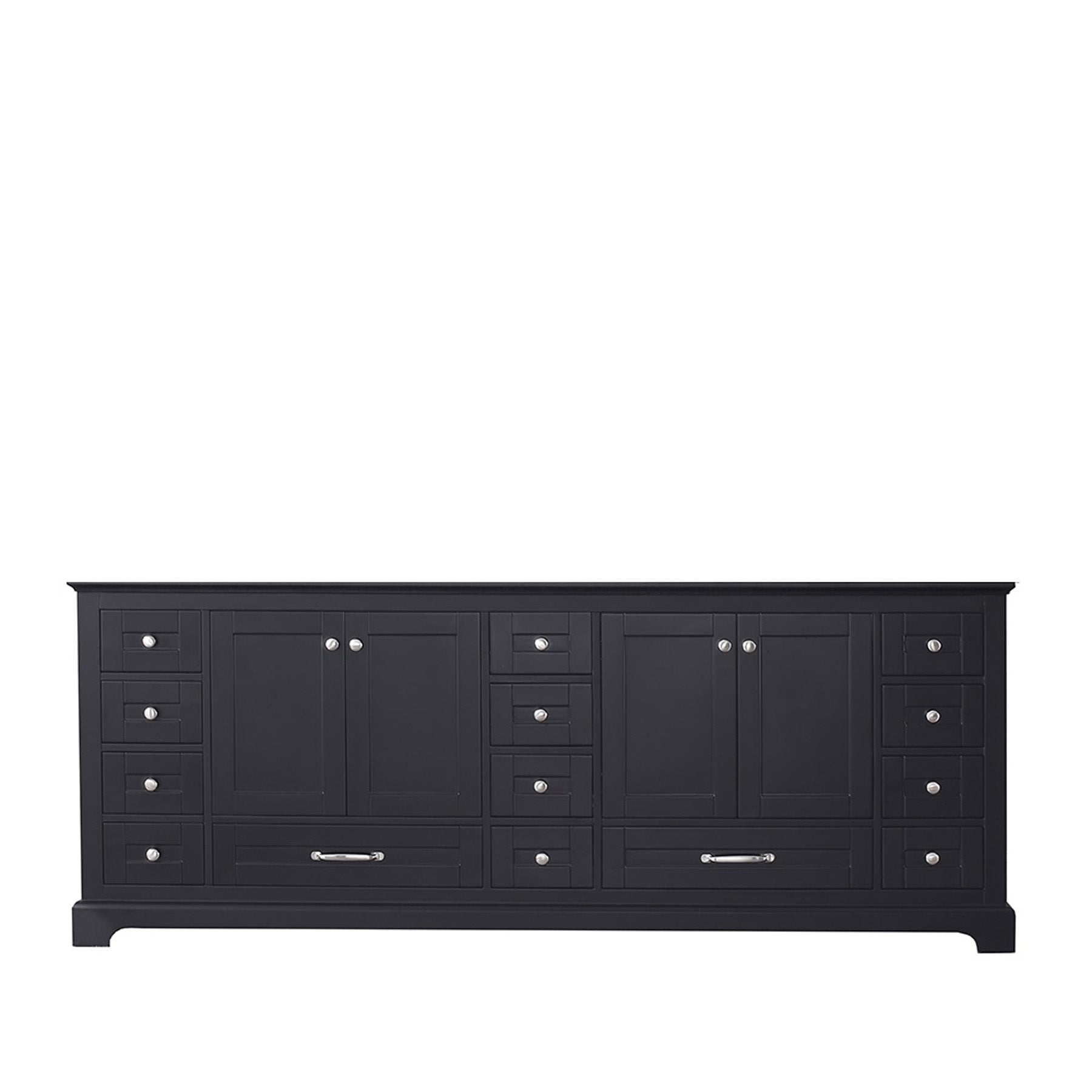 Dukes 84" Espresso Vanity Cabinet Only