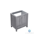 Jacques 30" Distressed Grey Vanity Cabinet Only