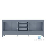 Jacques 80" Dark Grey Vanity Cabinet Only