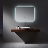 Lugano 42" Wide x 32" Tall LED Mirror w/ Defogger