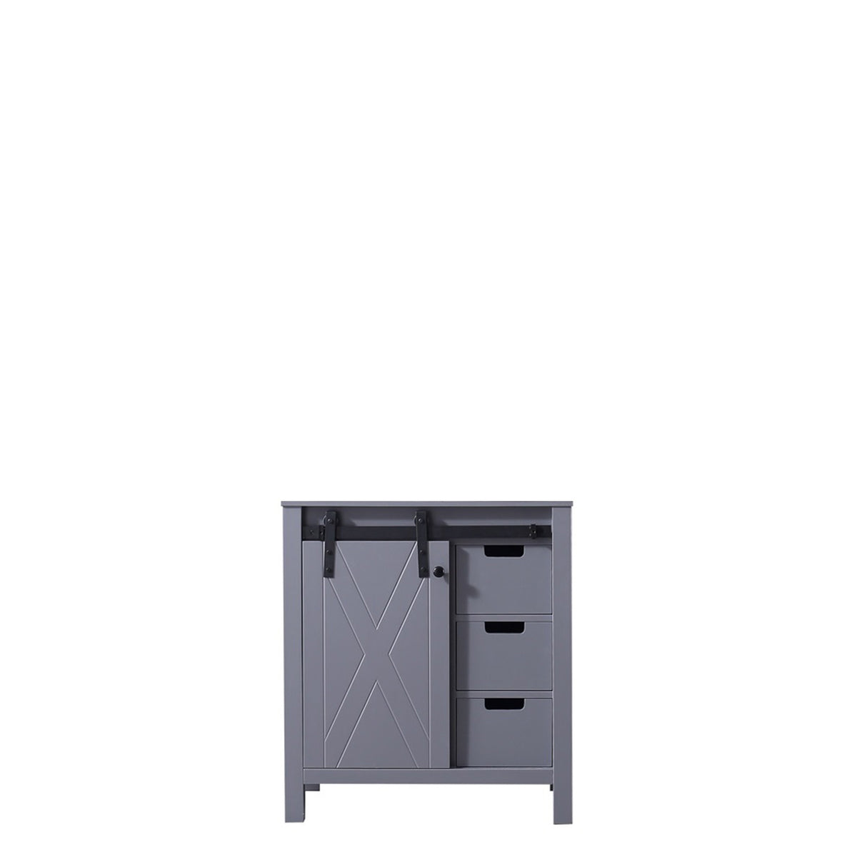 Marsyas 30" Dark Grey Vanity Cabinet Only