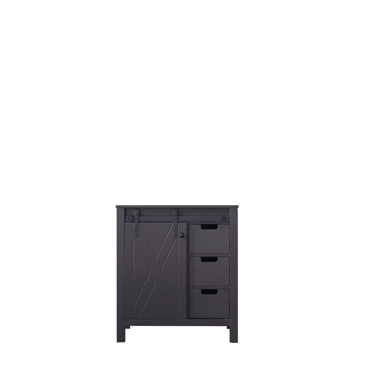 Marsyas 30" Brown Vanity Cabinet Only