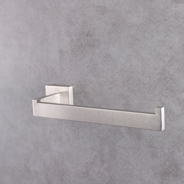 Bagno Lucido Stainless Steel Toilet Paper Holder - Satin Nickel