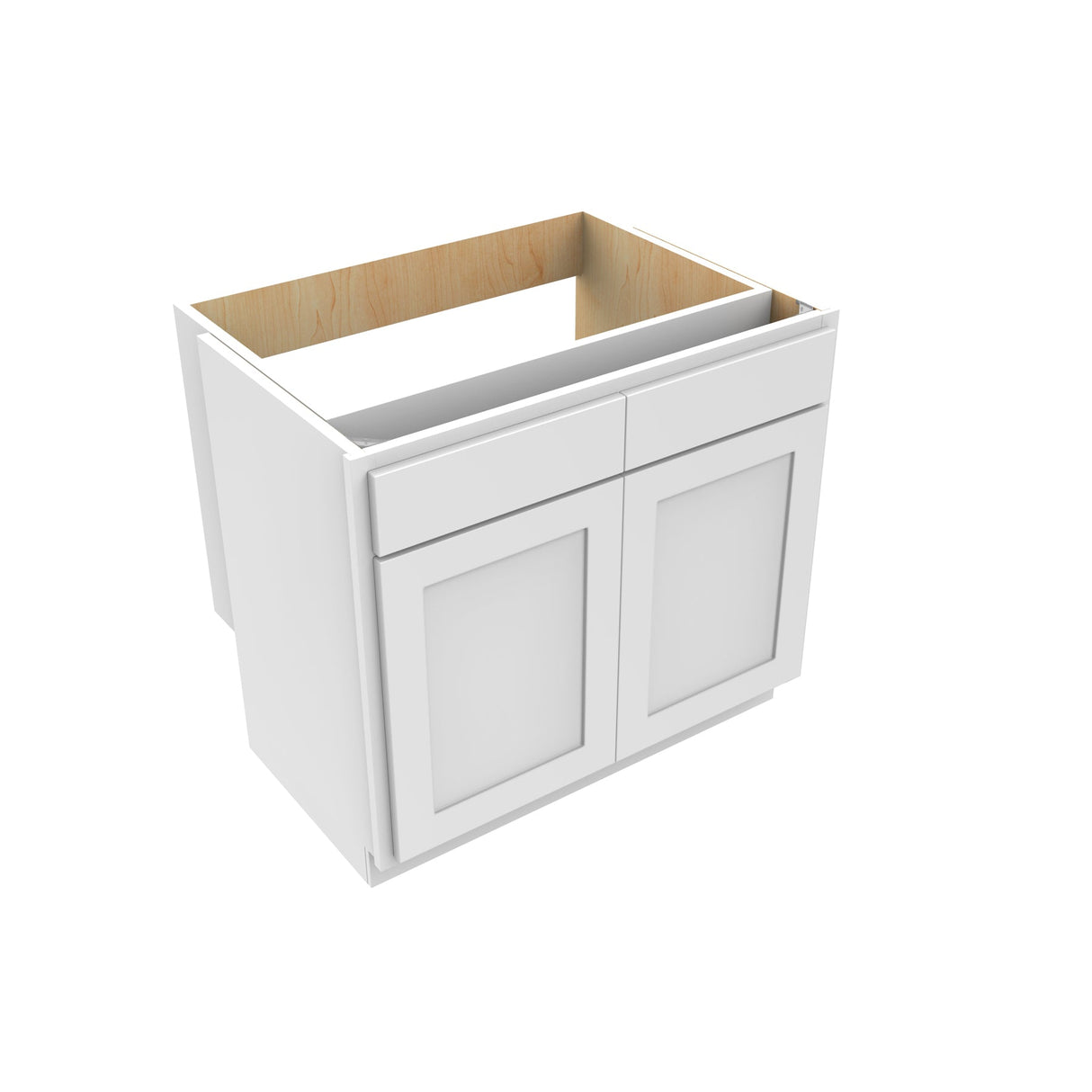 Luxor White - Removable Vanity Base | 30"W x 32.5"H x 21"D