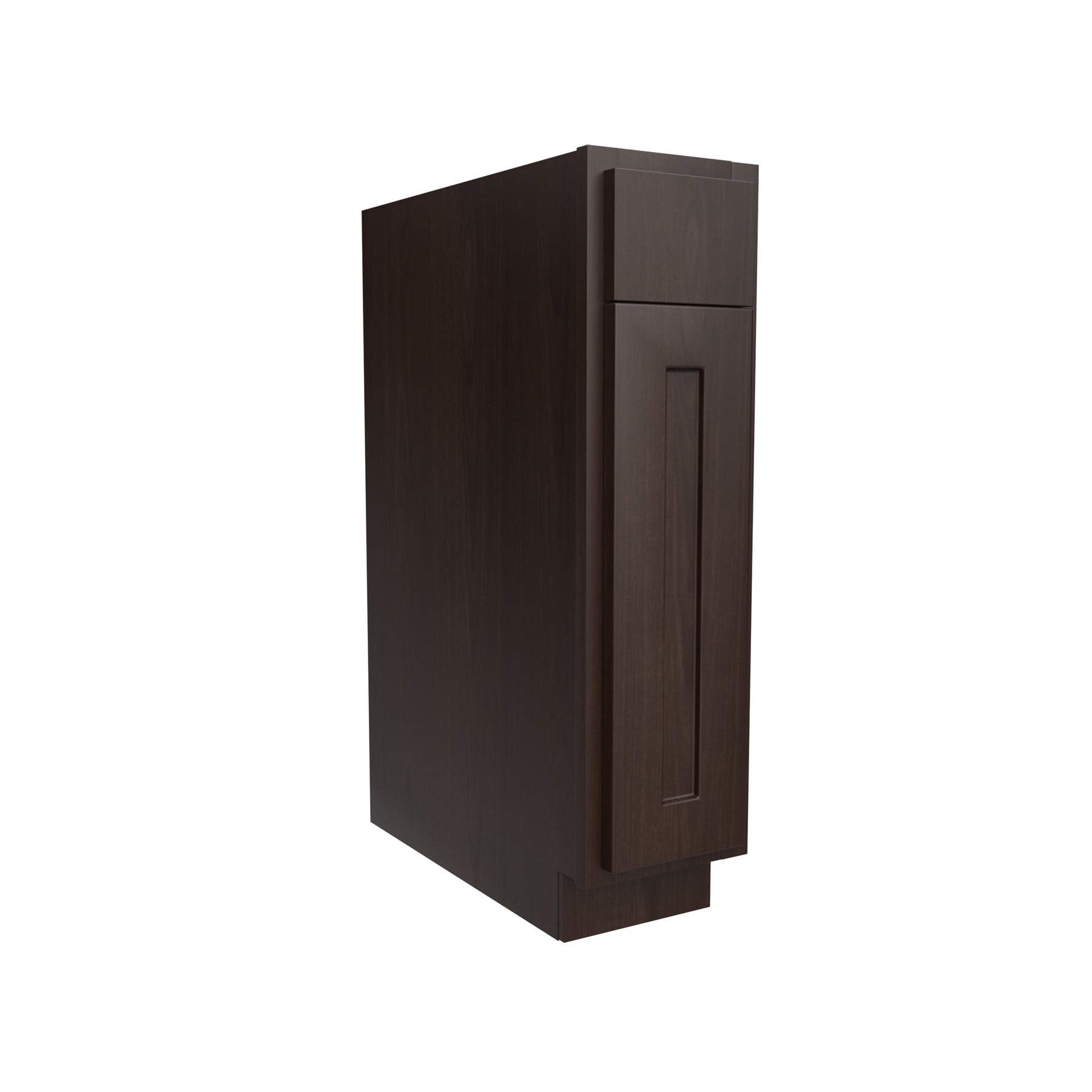 RTA - Luxor Espresso - Single Door Base Cabinet - ADA | 9"W x 32.5"H x 24"D