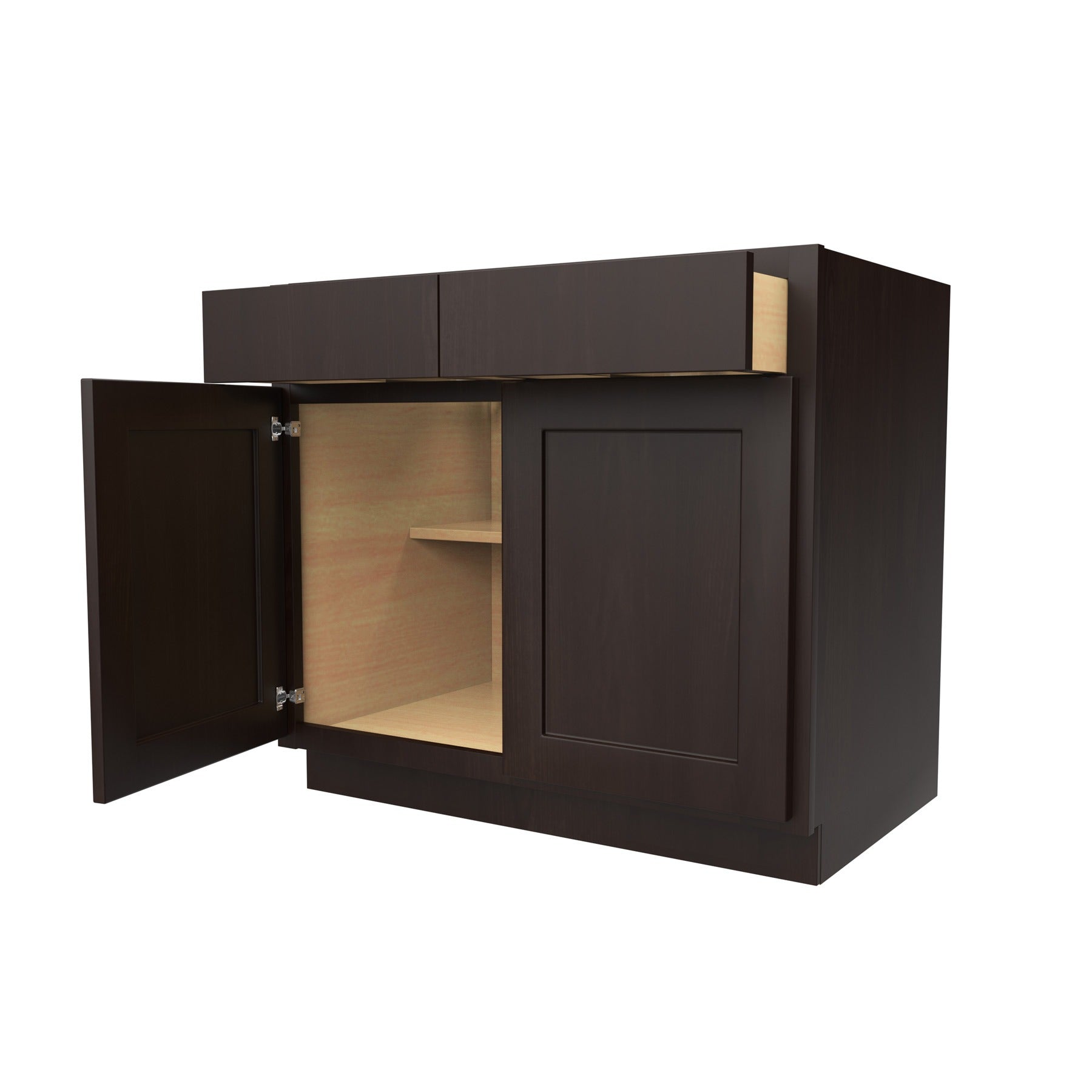 Luxor Espresso - 36"W x 34.5"H | Base Cabinet, Handicap