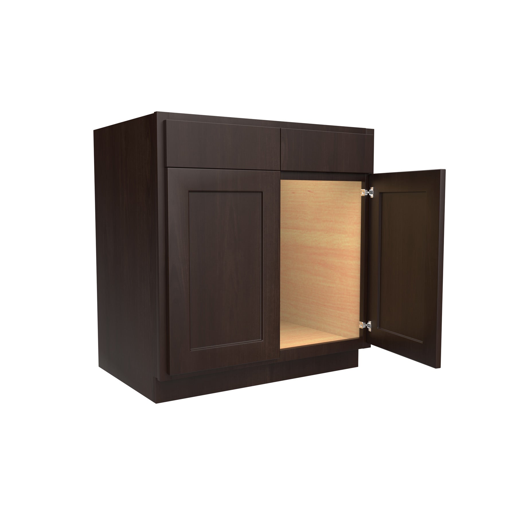 Luxor Espresso - Sink Base Cabinet | 33"W x 34.5"H x 24"D