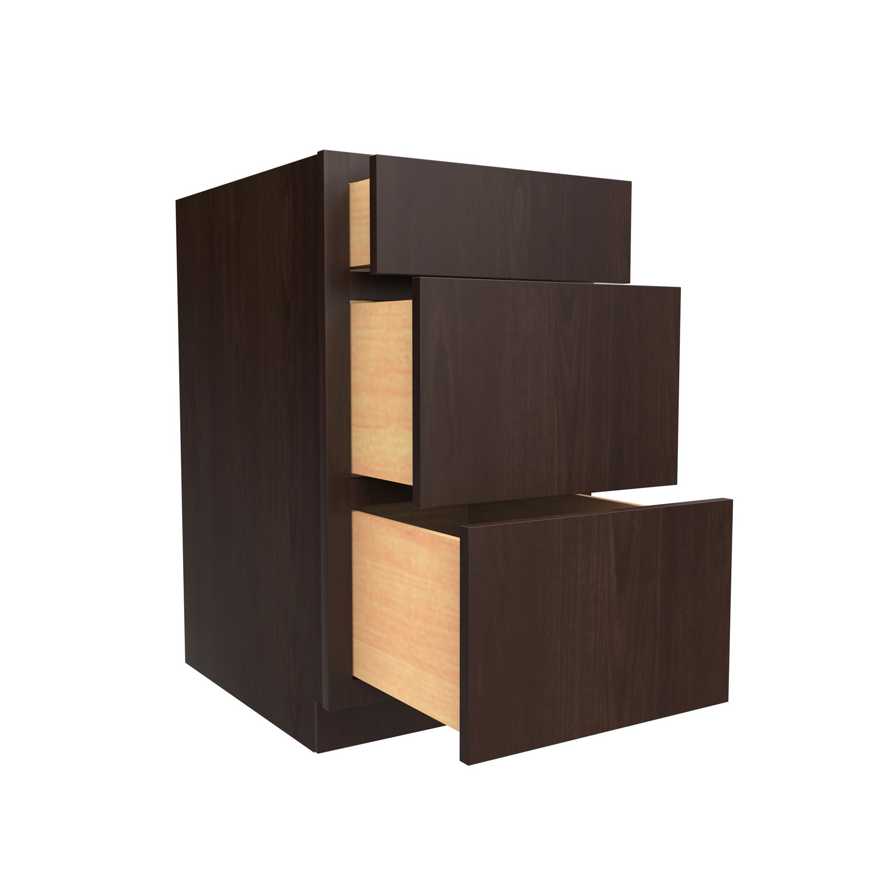 Drawer Base Cabinet, Handicap |18"W x 32.5"H x 24"D - RTA Luxor Espresso