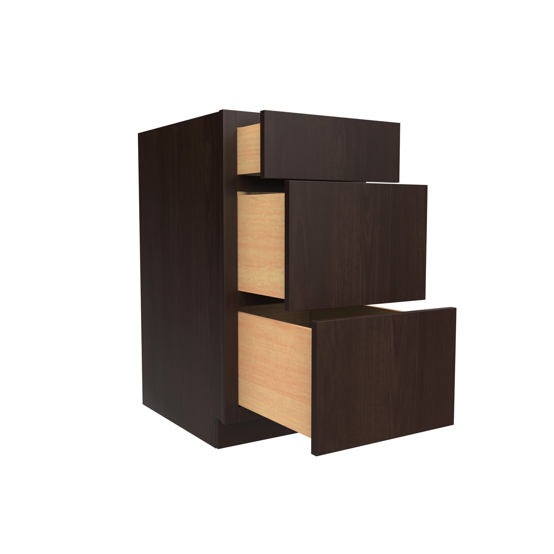 3 Drawer Base Cabinet | 18"W x 34.5"H x 24"D