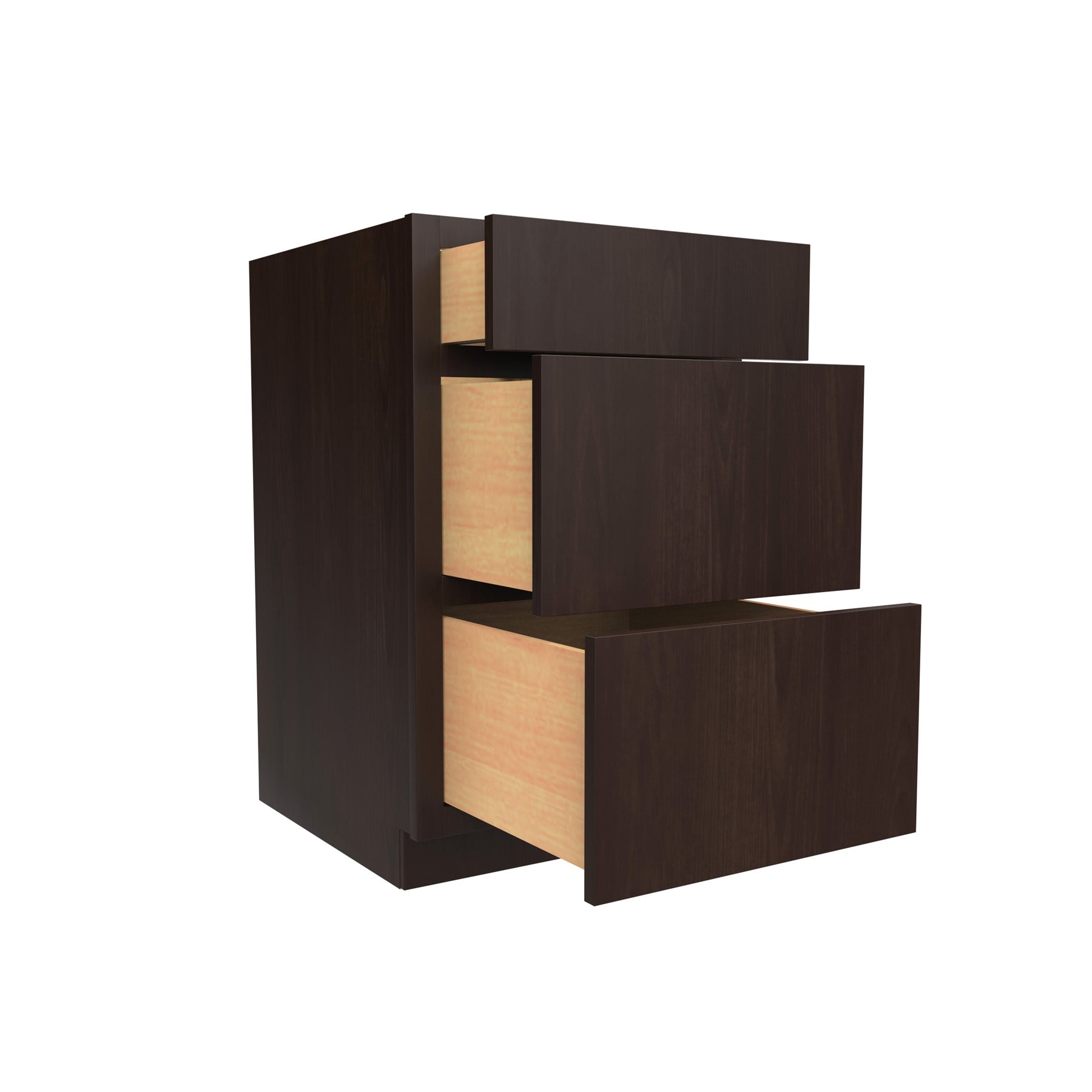 3 Drawer Base Cabinet | 21"W x 34.5"H x 24"D