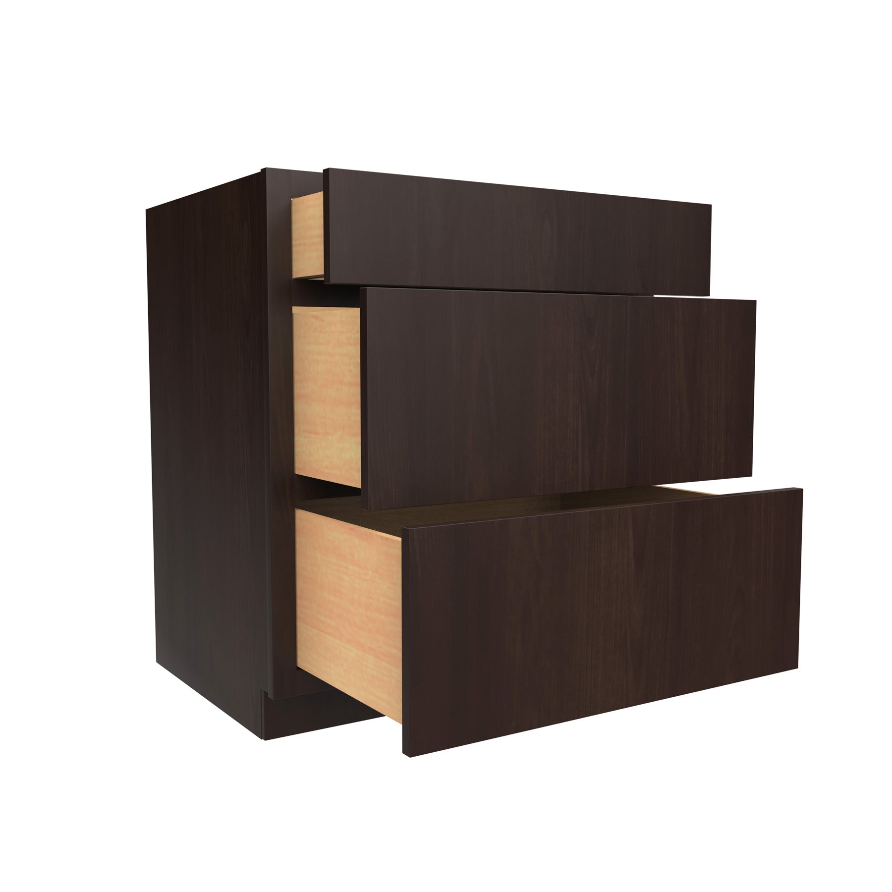 3 Drawer Base Cabinet | 30"W x 34.5"H x 24"D