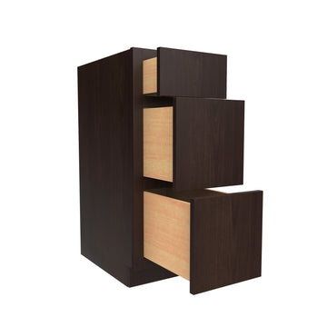 Drawer Base Cabinet, Handicap |12"W x 32.5"H x 24"D - RTA Luxor Espresso