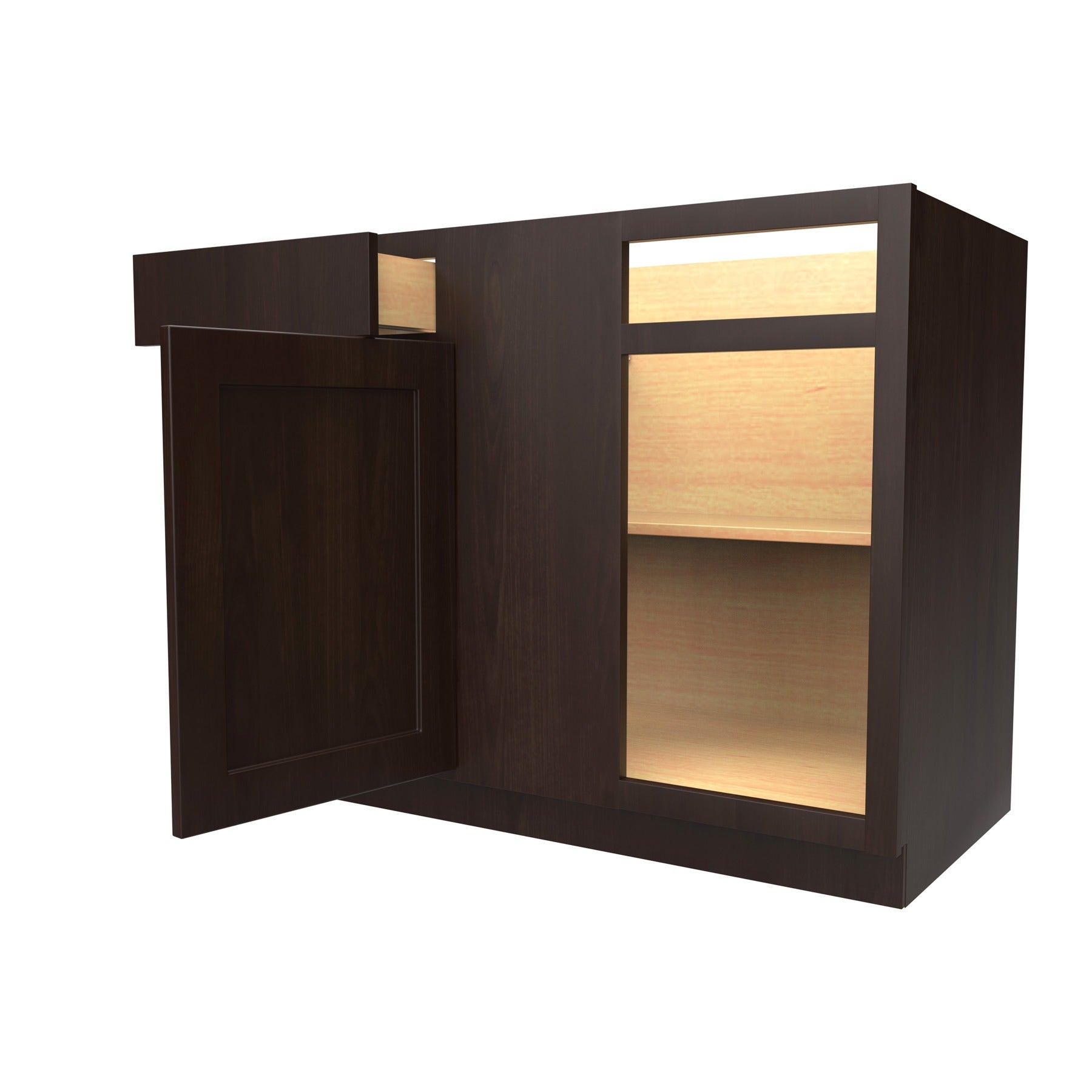 Luxor Espresso - Blind Base Cabinet | 45" W x 34.5"H x 24"D