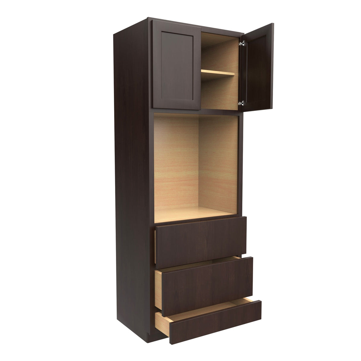 Single Oven Cabinet | 30"W x 90"H x 24"D