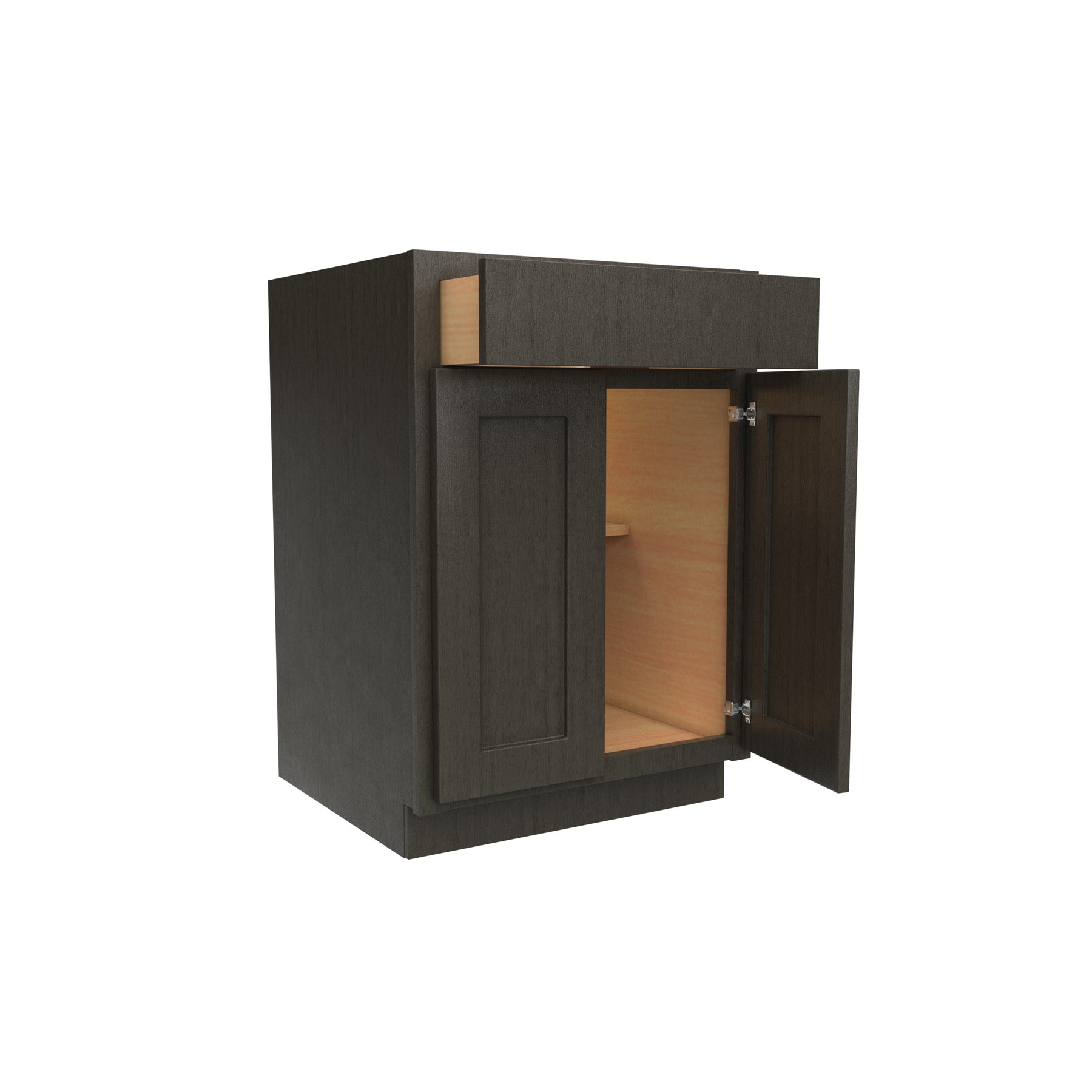 Base Cabinet, Handicap |24W x 32.5H x 24D | RTA - Luxor Smoky Grey