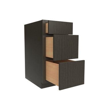 Drawer Base Cabinet, Handicap |15W x 34.5H | RTA - Luxor Smoky Grey