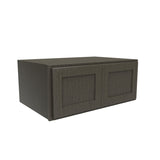 Luxor Smoky Grey - 24" Deep Wall Cabinet | 36"W x 12"H x 24"D