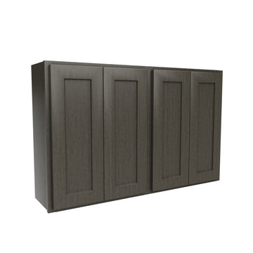 Luxor Smoky Grey - 30” High 4 Door Wall Cabinet | 48